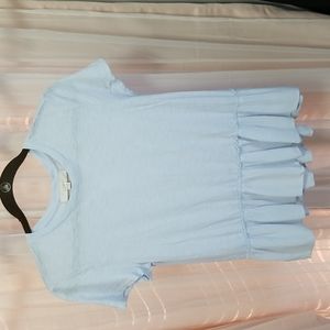(DONATED) Loft peplum top